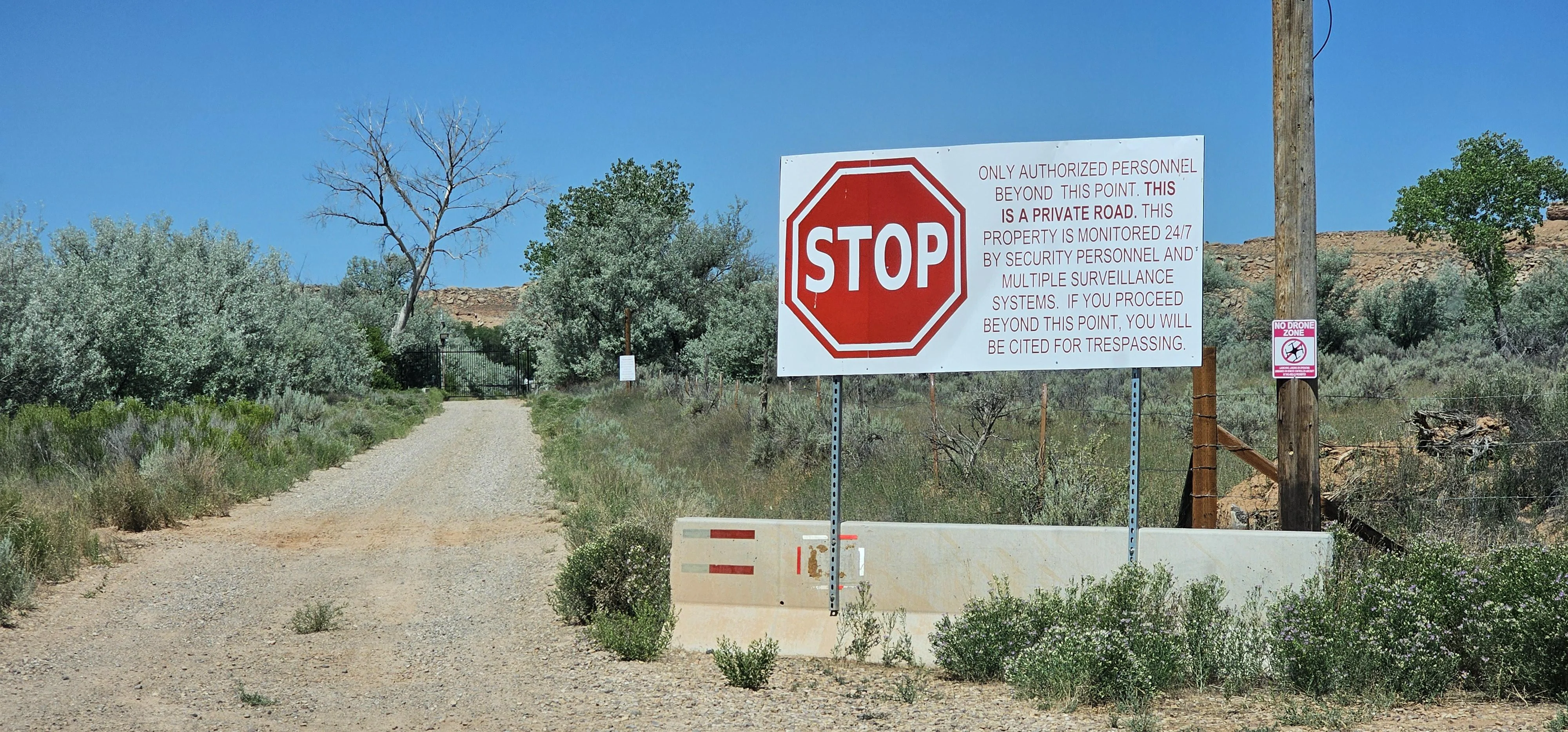 Skinwalker Ranch Utah entrance